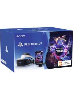 Sony PlayStation VR шлем виртуальной реальности (CUH-ZVR1) + PS Camera + Игра PlayStation VR Worlds